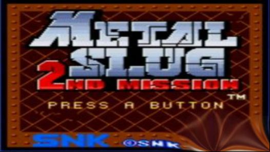 Metal Slug - 2nd Mission